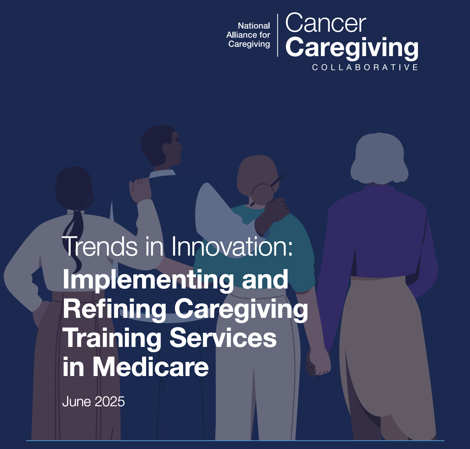 Report Cover for the Caregiver Training Services Report